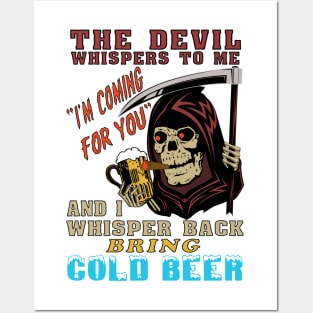 The Devil Whispers To Me - Oddly Specific Cursed Meme, Parody, Satire Posters and Art